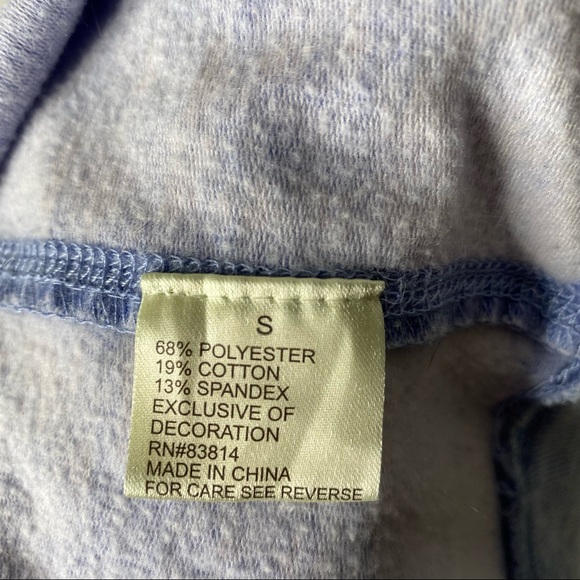 Halcyon Vintage Wash blue Crew Neck Sweatshirt, S - Picture 10 of 10